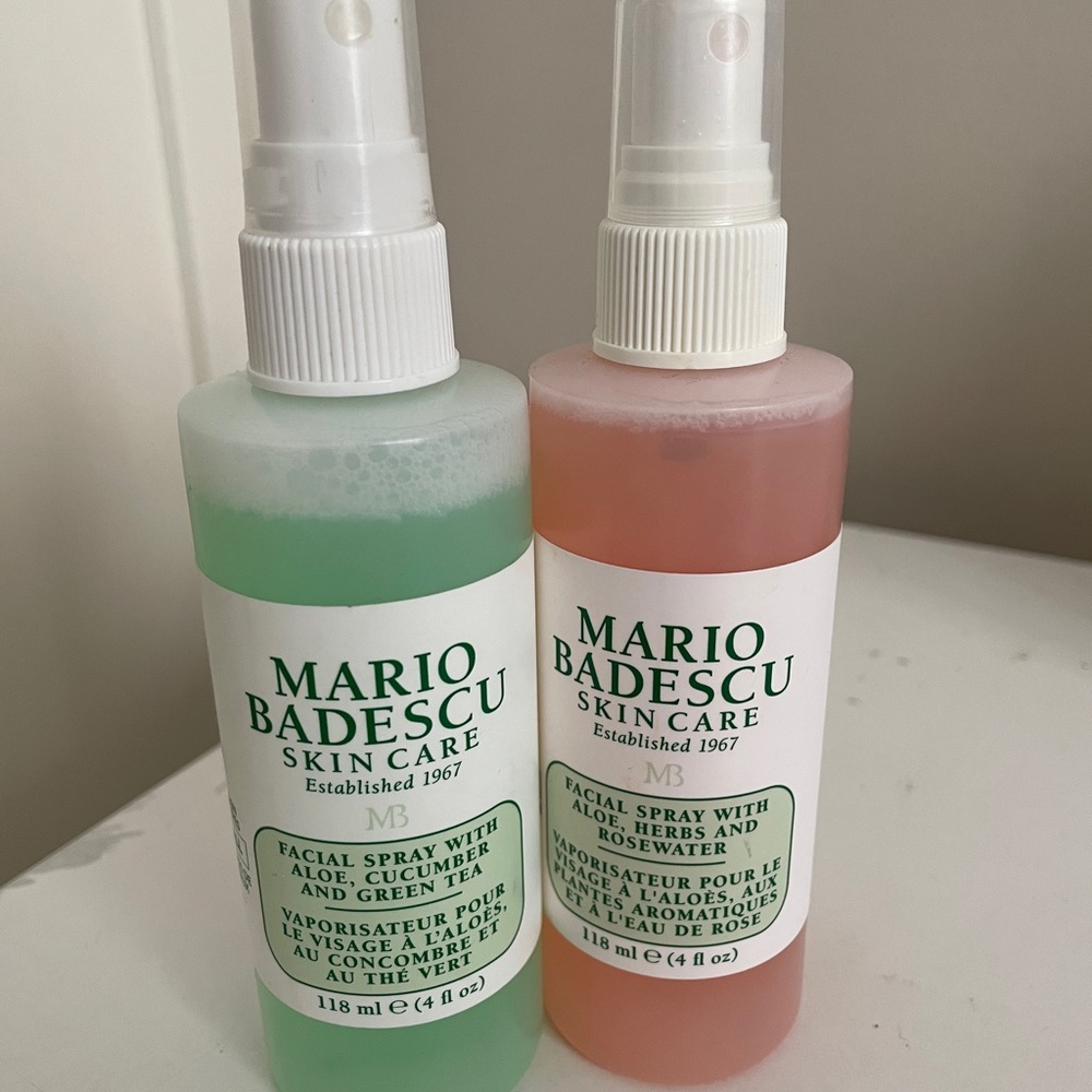 Mario Badescu Aloe Cucumber and Rosewater Spray Set